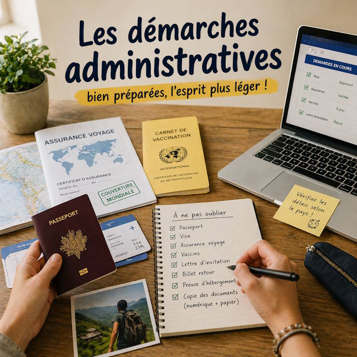 démarches administratives volontariat international