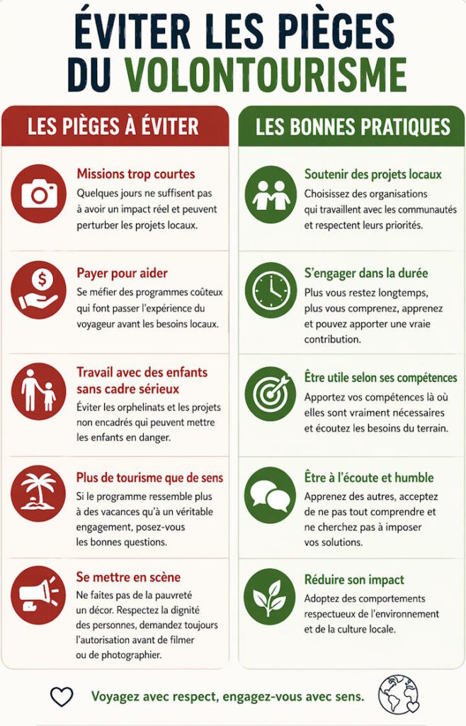 éviter les pièges du volontourisme