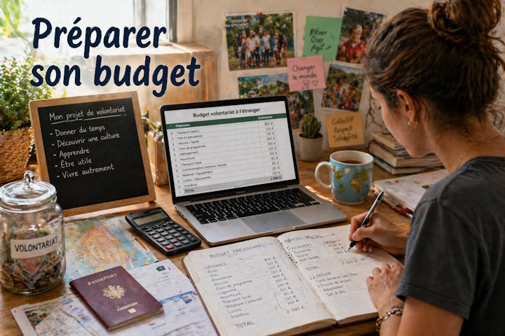 préparer son budget volontariat étranger